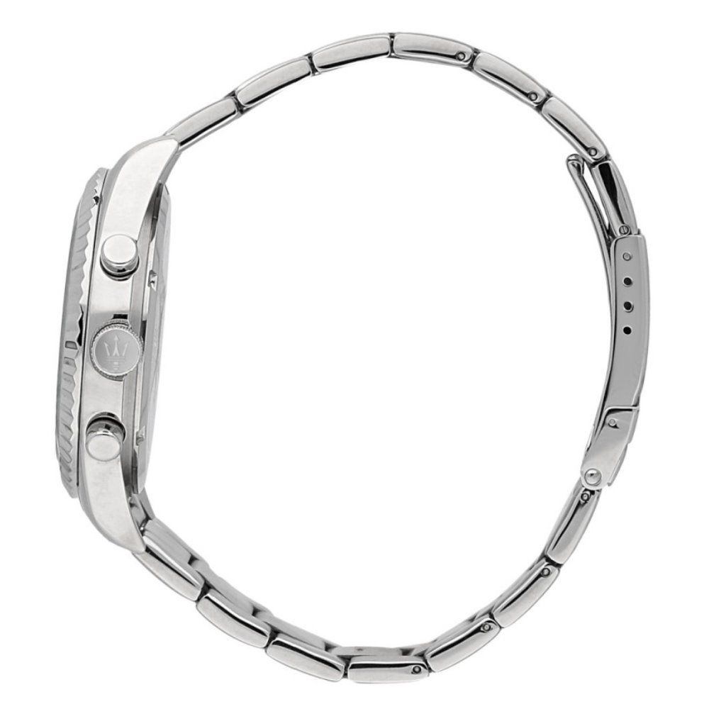 Gray Stainless Steel Dress Watch