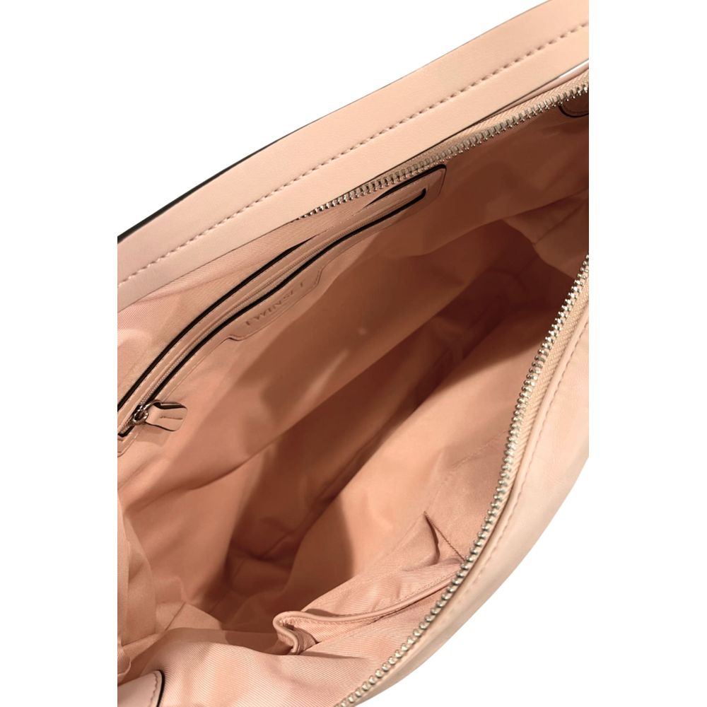 Pink PU Women Shoulder Bag