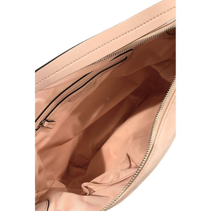 Pink PU Women Shoulder Bag