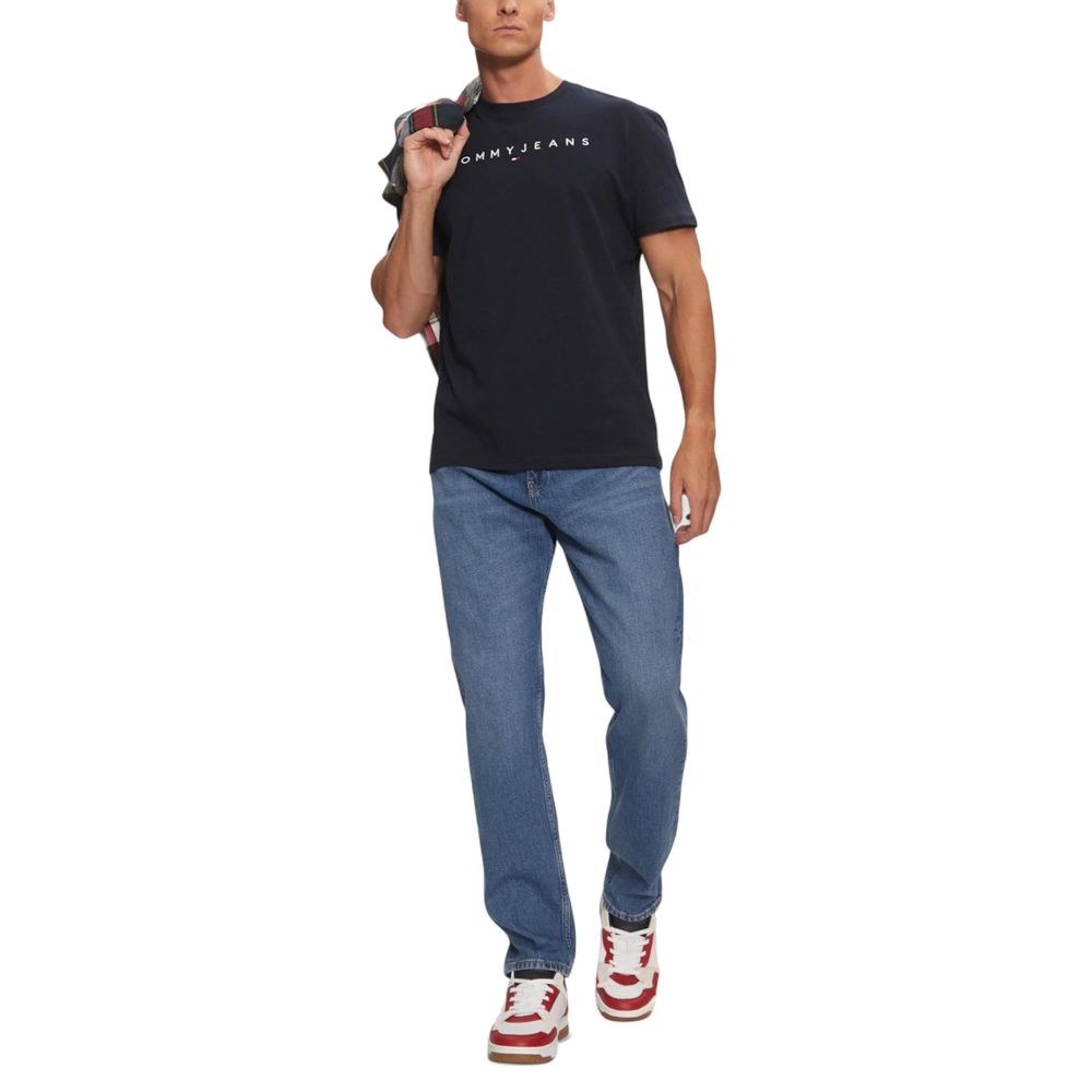 Blue Recycled Cotton T-Shirt