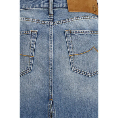 Blue Denim Skirt