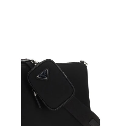 Black Nylon Shoulder Bag