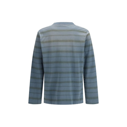 Blue Cotton Pattern Shirt