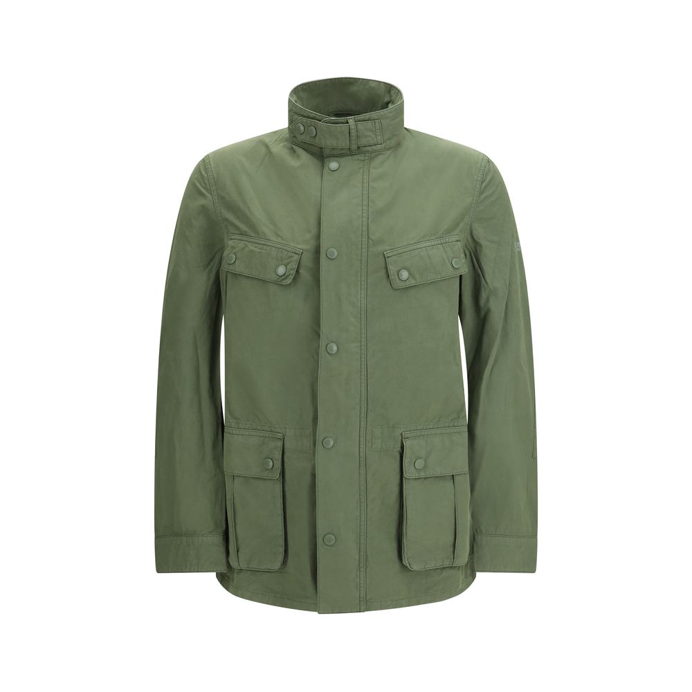 Bicolor Cotton Coat