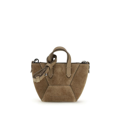 Brown Calf Leather Bos Taurus Shoulder Bag