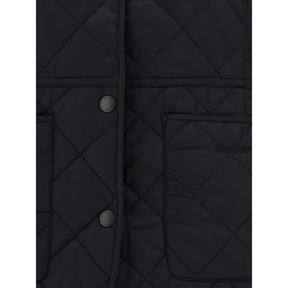 Black Polyester Coat