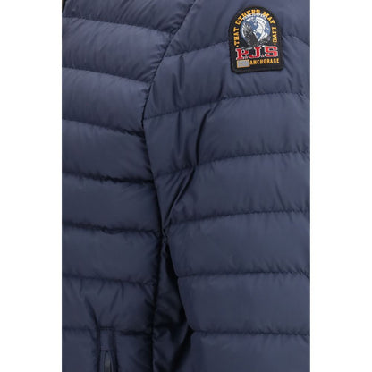 Blue Fabric Shell Jacket