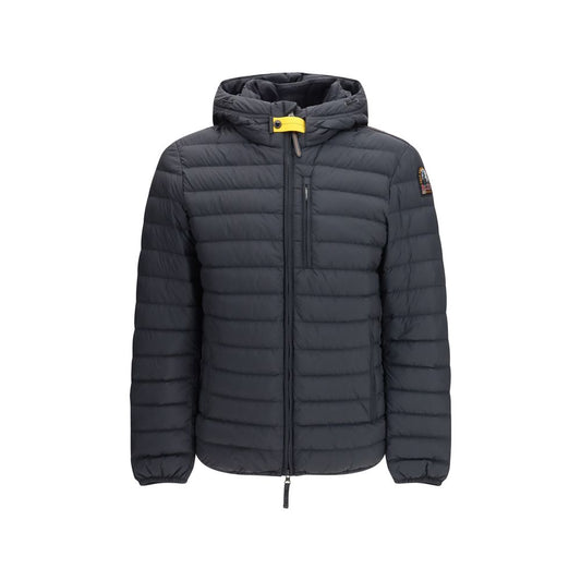 Blue Polyamide Full-Length Jacket