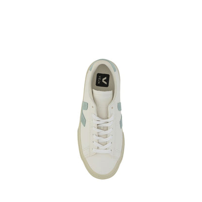 White Calf Leather Bos Taurus Sneakers