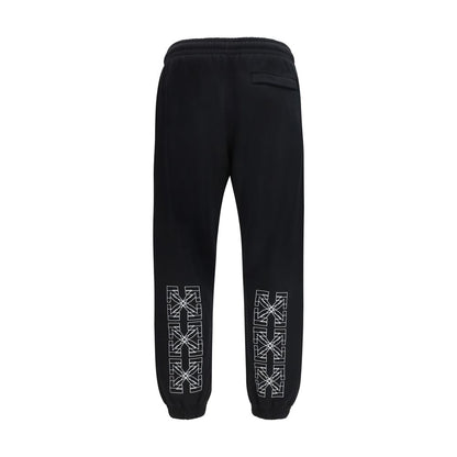 Black Cotton Joggers (Workout Pants)