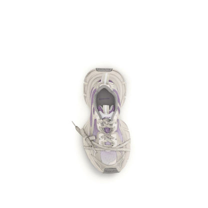 Multicolor Polyethylene Athletic Sneakers