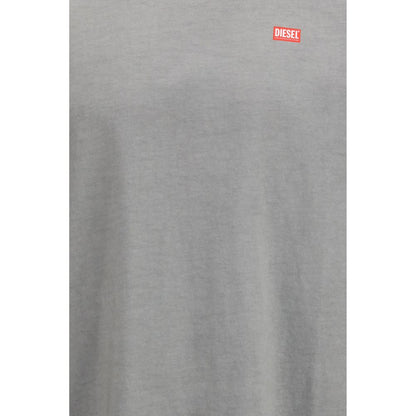 Gray Cotton T-Shirt
