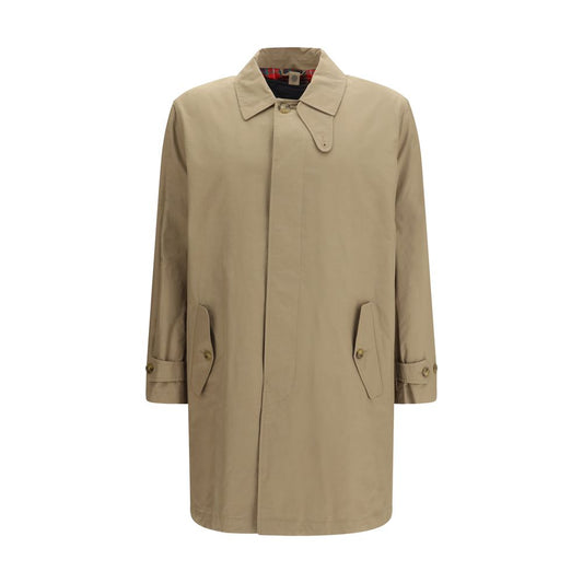 Beige Polyamide Trench Coat