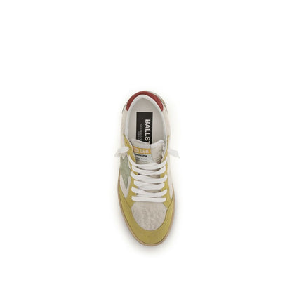 Multicolor Calf Leather Bos Taurus Low Top Sneakers
