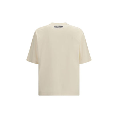 Beige Cotton T-Shirt