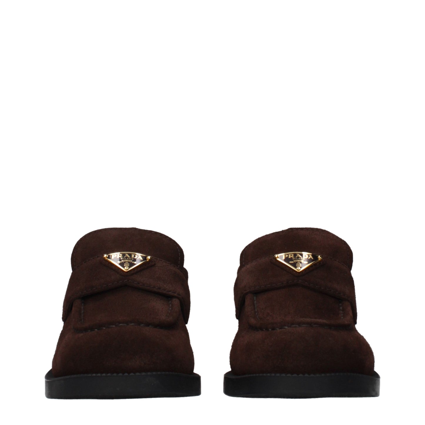 Brown Leather Slip-On Loafers