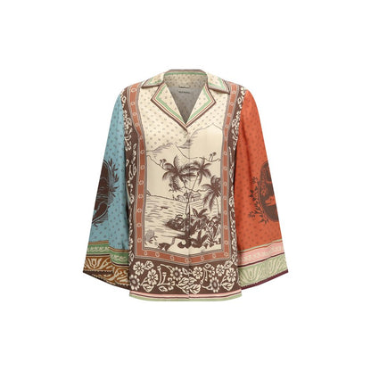 Multicolor Silk Shirt