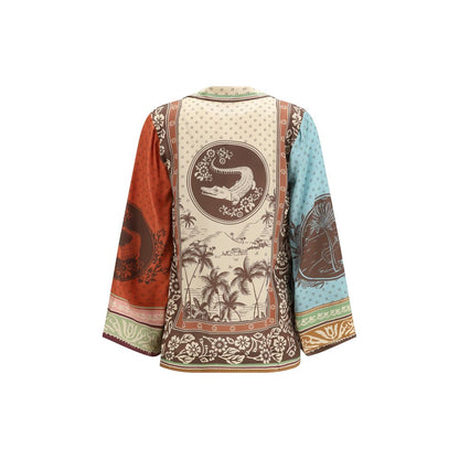 Multicolor Silk Shirt