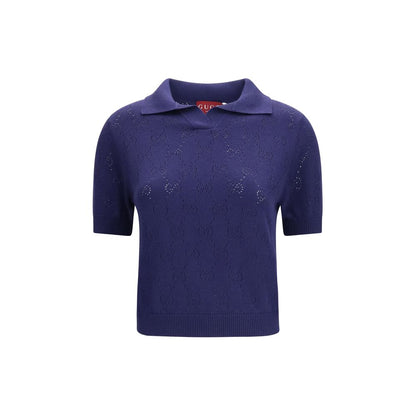 Blue Silk Dress Shirt