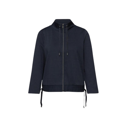 Blue Polyester Sweatshirt