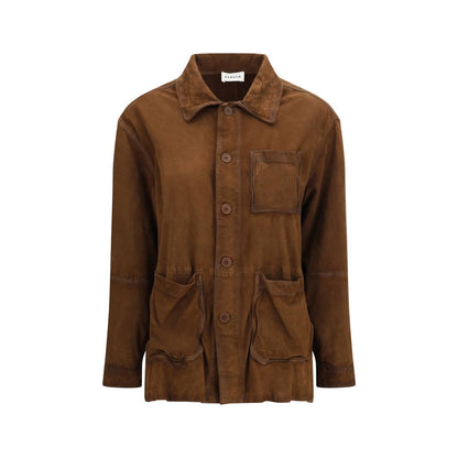 Brown Goatskin Coat