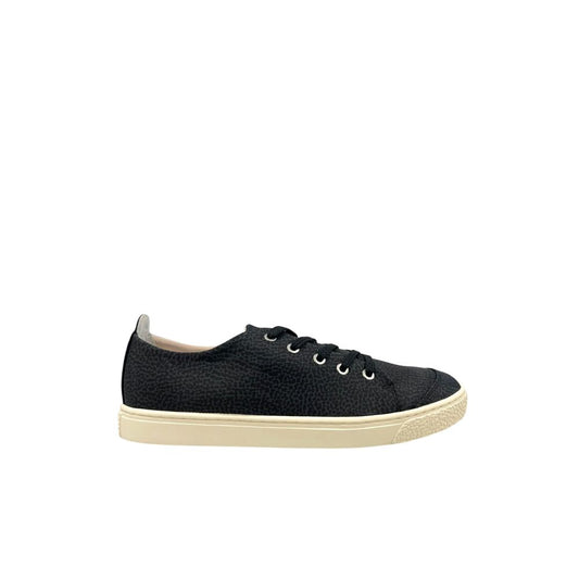 Black Textile Women Sneaker