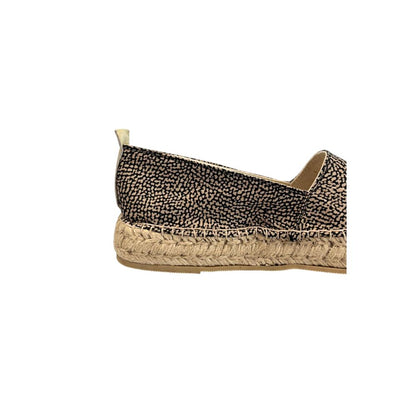 Beige Textile Women Platform Sandal