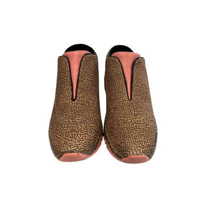 Beige Genuine Leather Sneaker