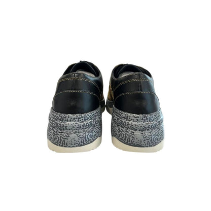 Beige Genuine Leather Sneaker