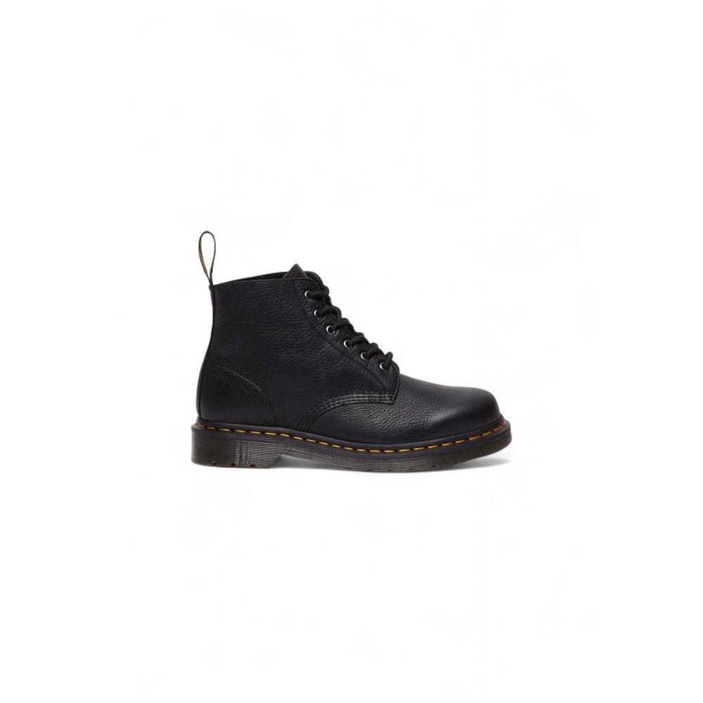 Black Leather Athletic Sneakers
