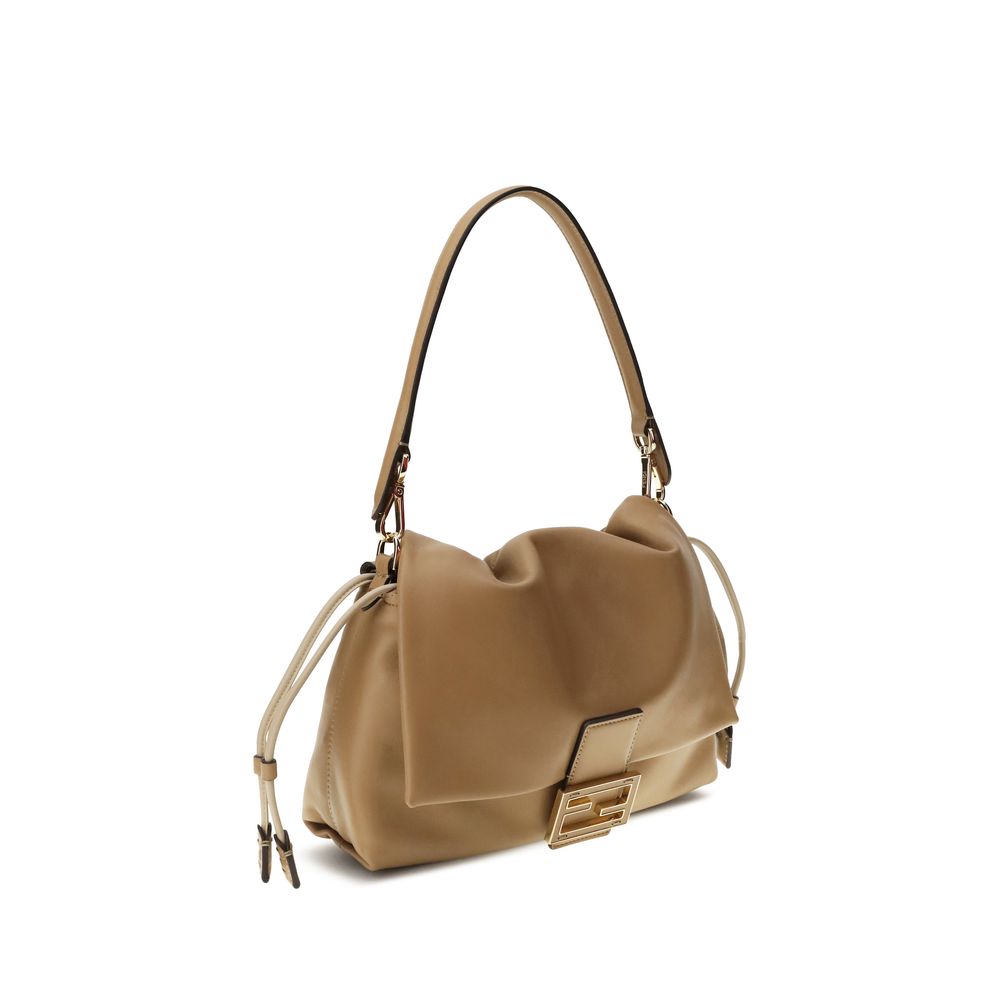 Beige Lamb Ovis Aries Aries Shoulder Bag