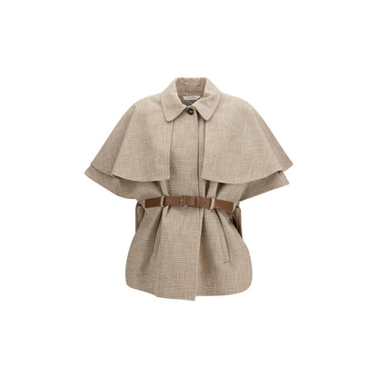 Beige Cotton Coat