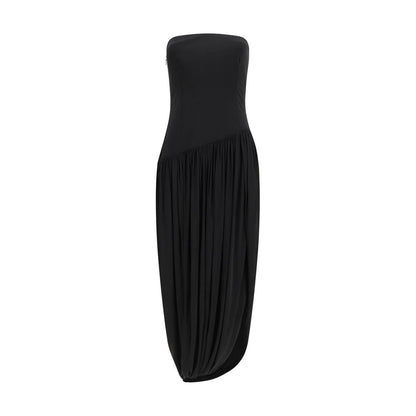 Black Viscose Cocktail Dress