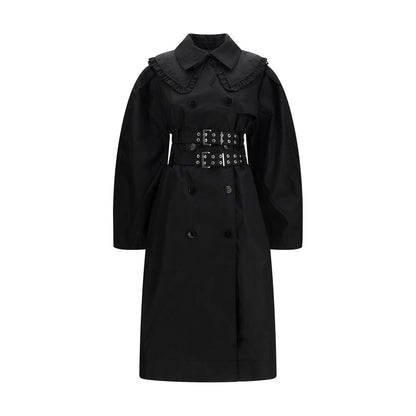 Black Nylon Coat