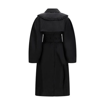 Black Nylon Coat