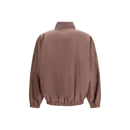Brown Polyamide Bomber