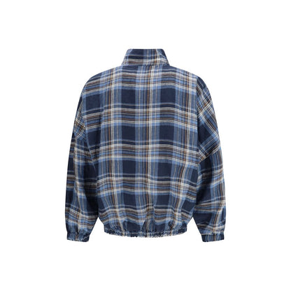 Brown Polyamide Bomber