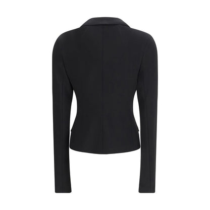Black Fleece Wool Jacket