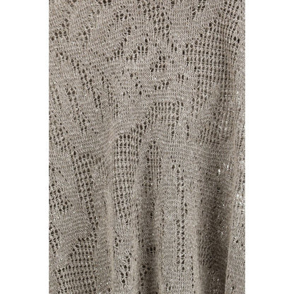 Beige Linen Hoodie