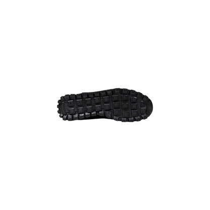 Bicolor Polyester Athletic Sneakers