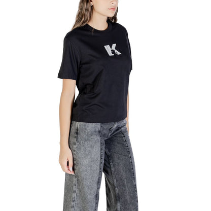 Black Cotton T-Shirt
