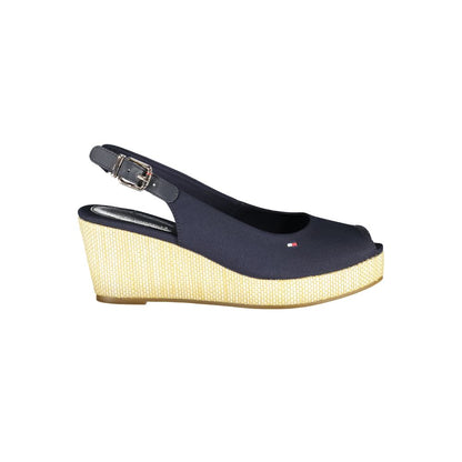 Blu Polyurethane Women Sandal