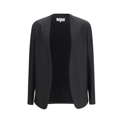 Black Wool Oves Aries Blazer