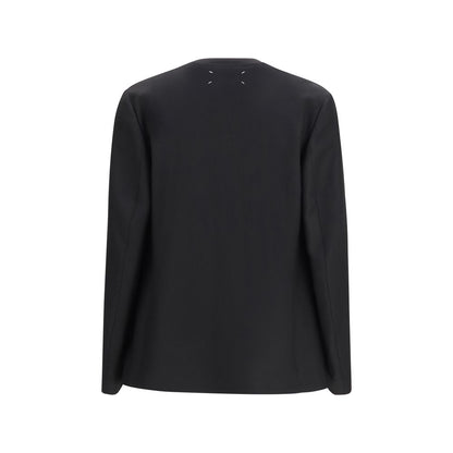 Black Wool Oves Aries Blazer