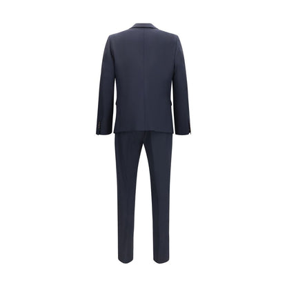 Blue Wool Suit