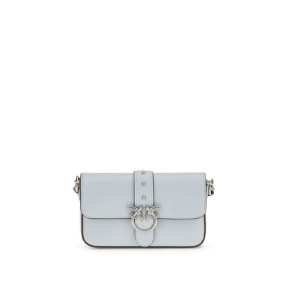 Blue Calf Leather Bos Taurus Shoulder Bag
