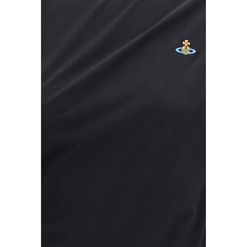 Black Cotton T-Shirt