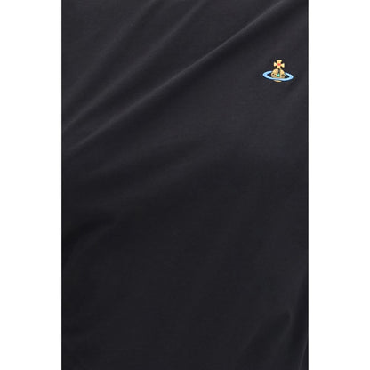 Black Cotton T-Shirt