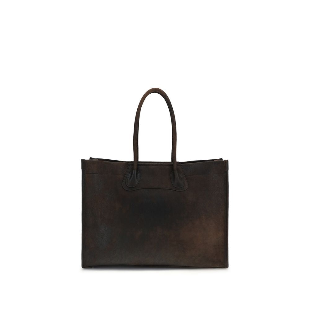 Brown Lamb Ovis Aries Aries Shoulder Bag