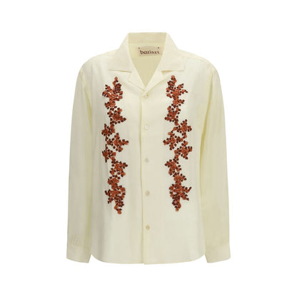 Bicolor Cotton Pattern Shirt
